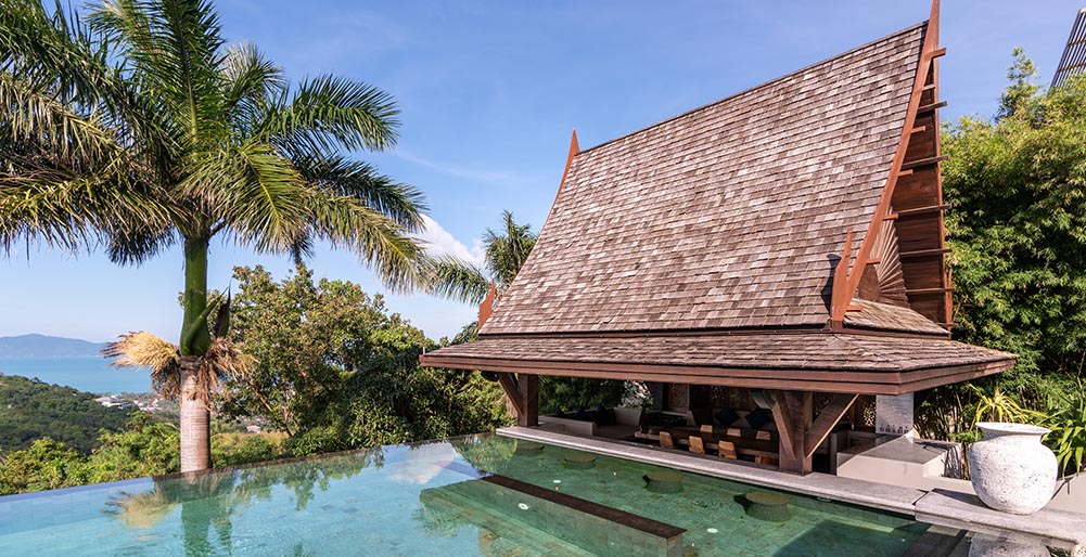 Villa Suralai - Pool and sunken sala