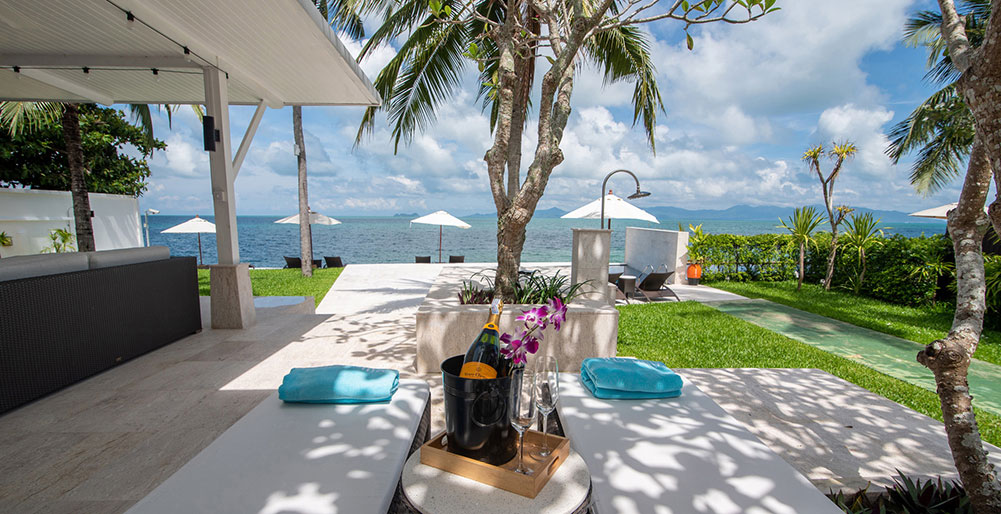 Villa Chi Samui - Lounge and champagne