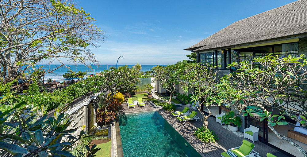 Villa Lega - View to the sea from the master bedroom balcony