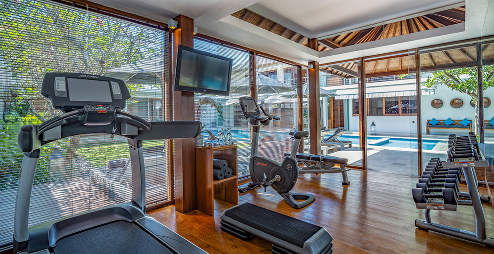 Villa Cendrawasih - Equipped gym 