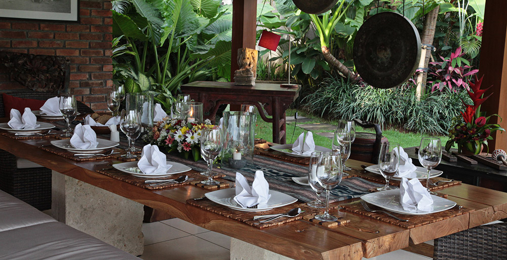 Villa Sati - Dining room